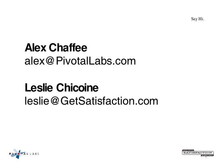 Are Agile Projects Doomed to Half-Baked Design? Slide 57