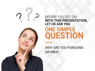 Are You Pursuing A Mba Degree