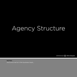 NOTES: 
And since we’re in the business track... 
 