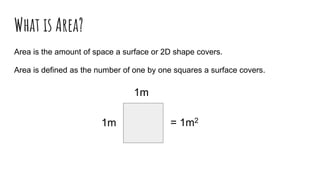 Area Defined Area maths sola (mission impossible) | PPSX