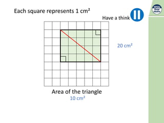 Calculating Areas of Various Geometric Shapes Using Squares and ...