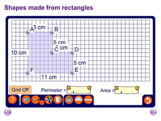 Shapes made from rectangles
 