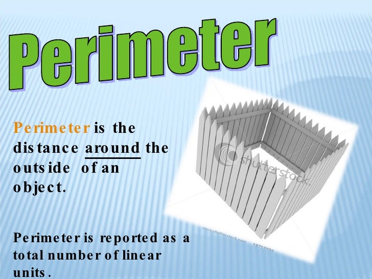 4th Grade Area and Perimeter Introduction
