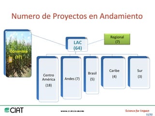 Area America Latina y el Caribe del CIAT: logros y retos