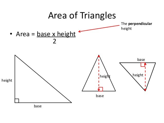 what is base x height