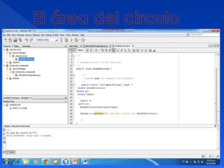 Area de circulo_powerpoint
