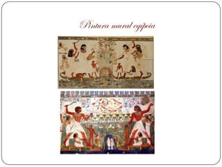 Pintura mural egípcia
 