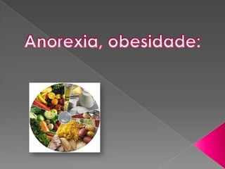 Anorexia, obesidade: 