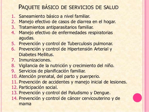 Area de salud publica y pbss