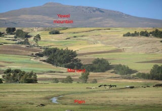 Area description of Kabe (Dagnu)  watershed, Ethiopia
