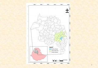 Area description of Kabe (Dagnu)  watershed, Ethiopia