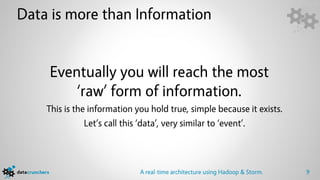 Data is more than Information


    Eventually you will reach the most

    This is the information you hold true, simple ...