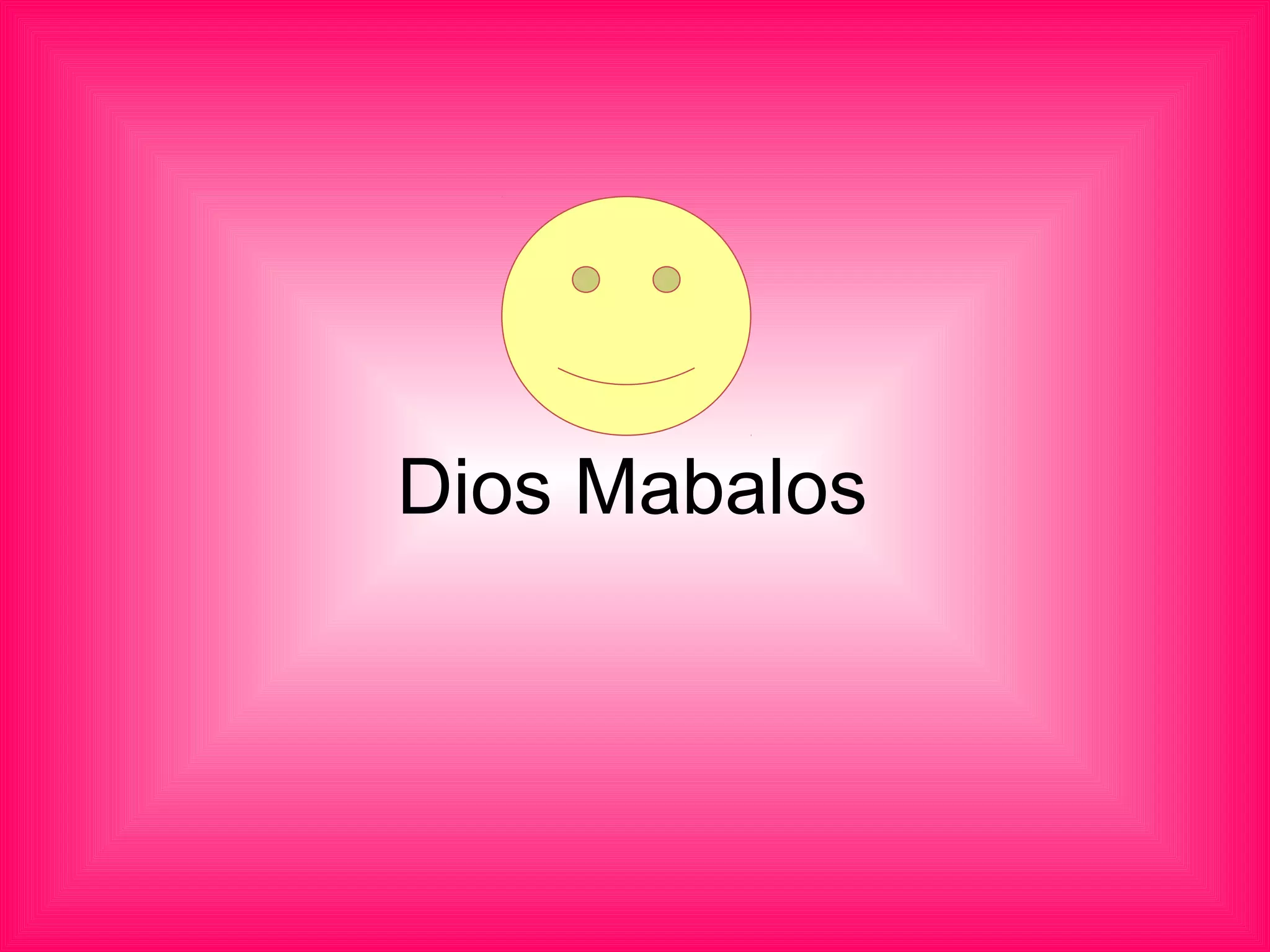 Dios Mabalos
 