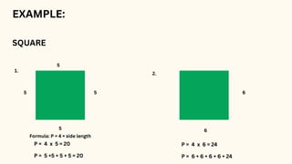 Comprehensive Guide to Calculating Area and Perimeter of Shapes | PDF