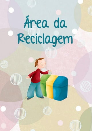 Cartazes áreas Jardim de Infância