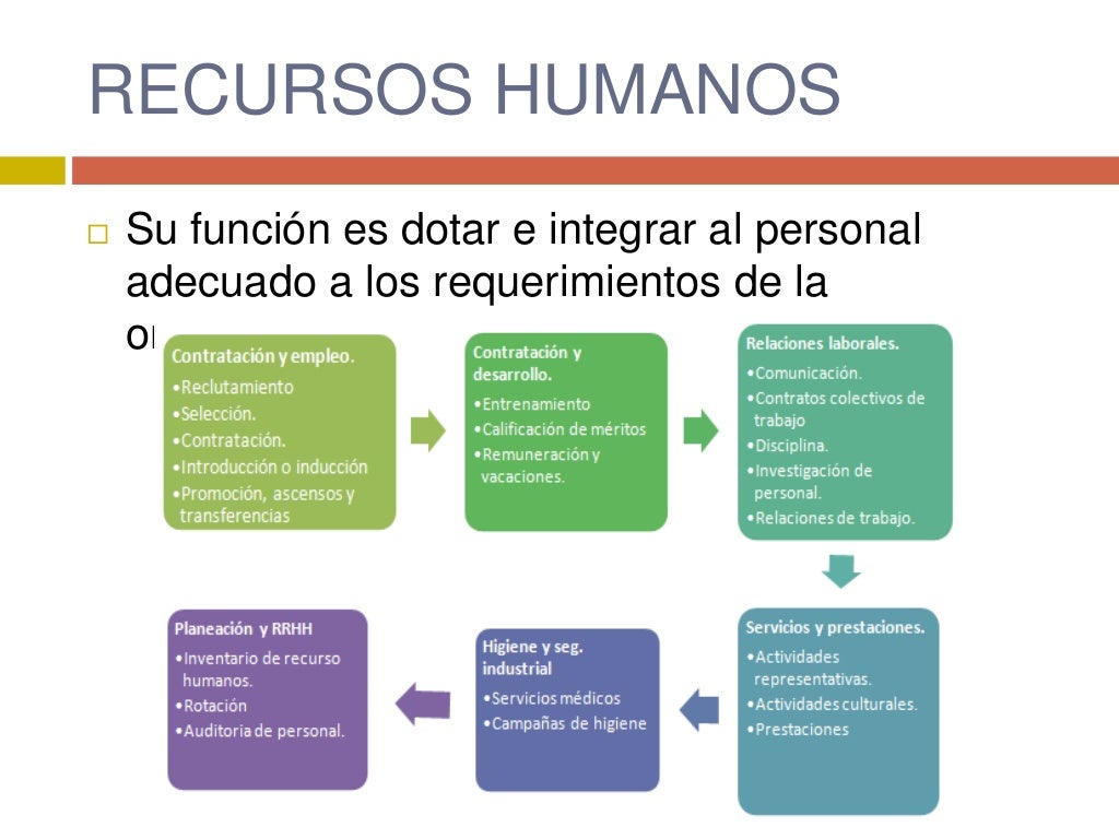 Areas administrativas funcionales