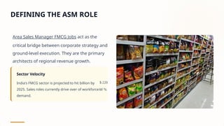 Area Sales Manager FMCG Jobs Complete Guide to Mid-Level Sales ...