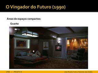 Áreas de espaços compactos:
       Quarto




UFMA   |   PROJETO VI         João Ricardo Freire e Rosendy Jess Galabo
 