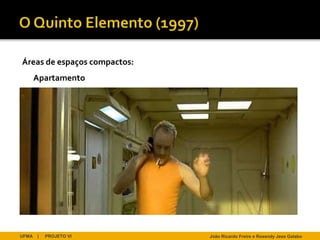Áreas de espaços compactos:
       Apartamento




UFMA   |   PROJETO VI         João Ricardo Freire e Rosendy Jess Galabo
 
