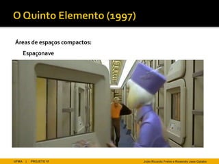 Áreas de espaços compactos:
       Espaçonave




UFMA   |   PROJETO VI         João Ricardo Freire e Rosendy Jess Galabo
 