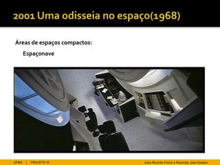 Áreas de espaços compactos:
       Espaçonave




UFMA   |   PROJETO VI         João Ricardo Freire e Rosendy Jess Galabo
 