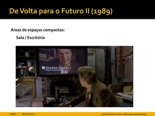 Áreas de espaços compactos:
       Sala / Escritório




UFMA    |   PROJETO VI        João Ricardo Freire e Rosendy Jess Galabo
 