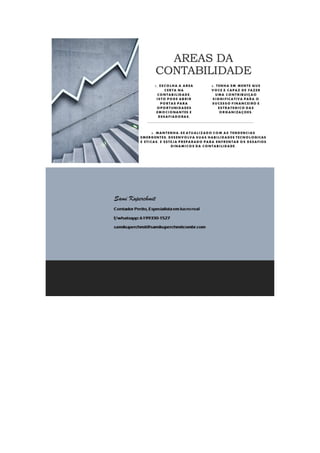 areas da Contabilidade composição do dep