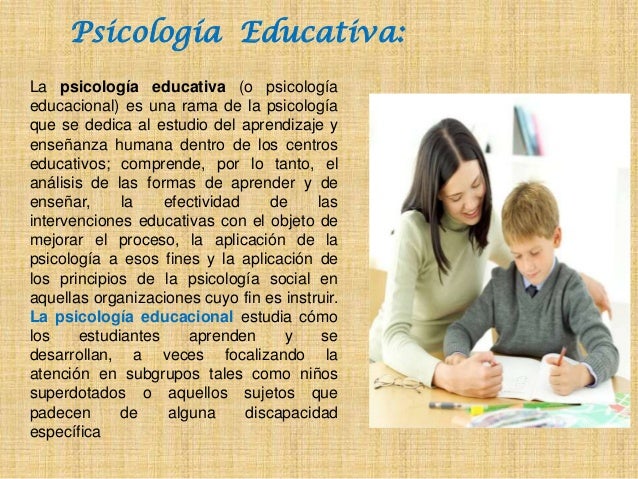 Areas de aplicacion de la psicologia