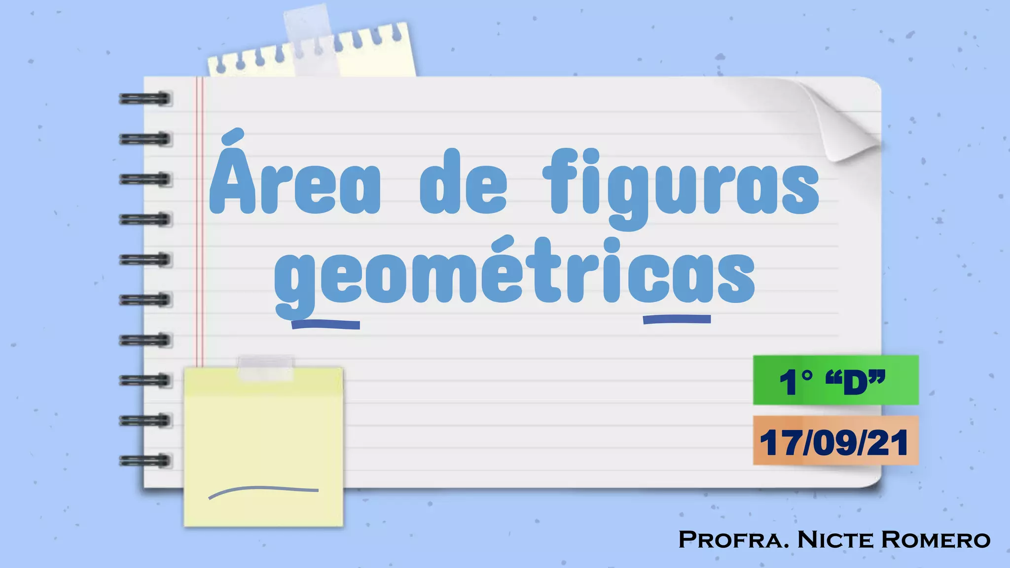 Areas de figuras geometricas | PPT