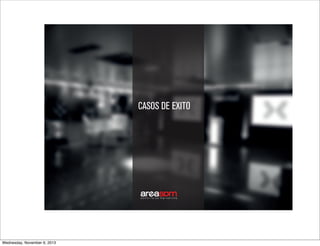 CASOS DE EXITO

 