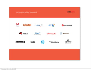 EMPRESAS CON LAS QUE TRABAJAMOS

 