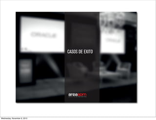 CASOS DE EXITO

 