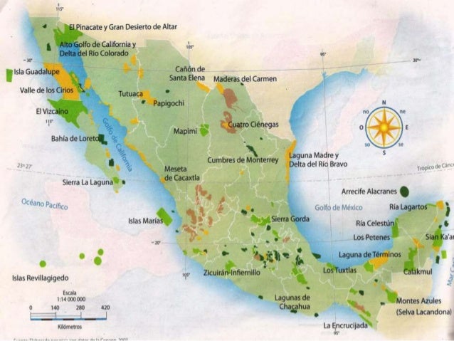 Áreas Naturales Protegidas de México