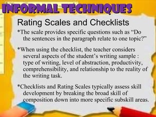 Areas of Assessment | PPT