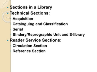 Areas of automation in library | PPTX