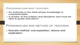 General and Educational Philosophies