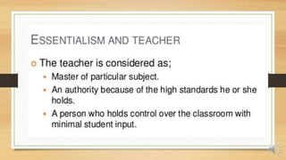 General and Educational Philosophies