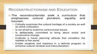 General and Educational Philosophies