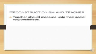 General and Educational Philosophies