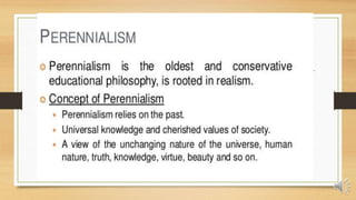 General and Educational Philosophies