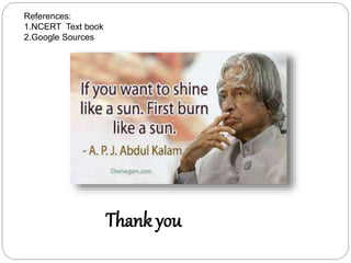 References:
1.NCERT Text book
2.Google Sources
Thank you
 