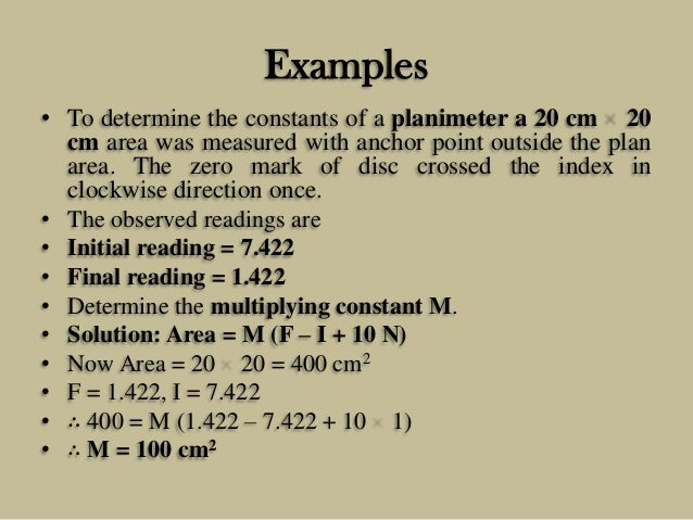 Area & Volume