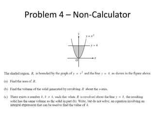 Problem 4 – Non-Calculator
 