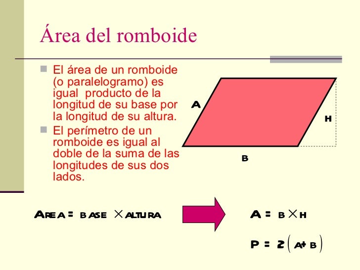Área y perímetro de polígonos