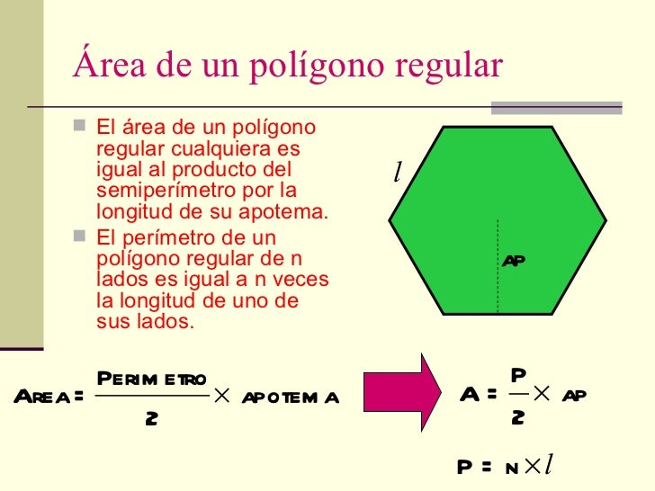 Área y perímetro de polígonos