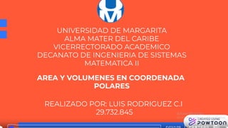 AREA Y VOLUMENES EN COORDENADA POLARES LUIS RODRIGUEZ.pdf