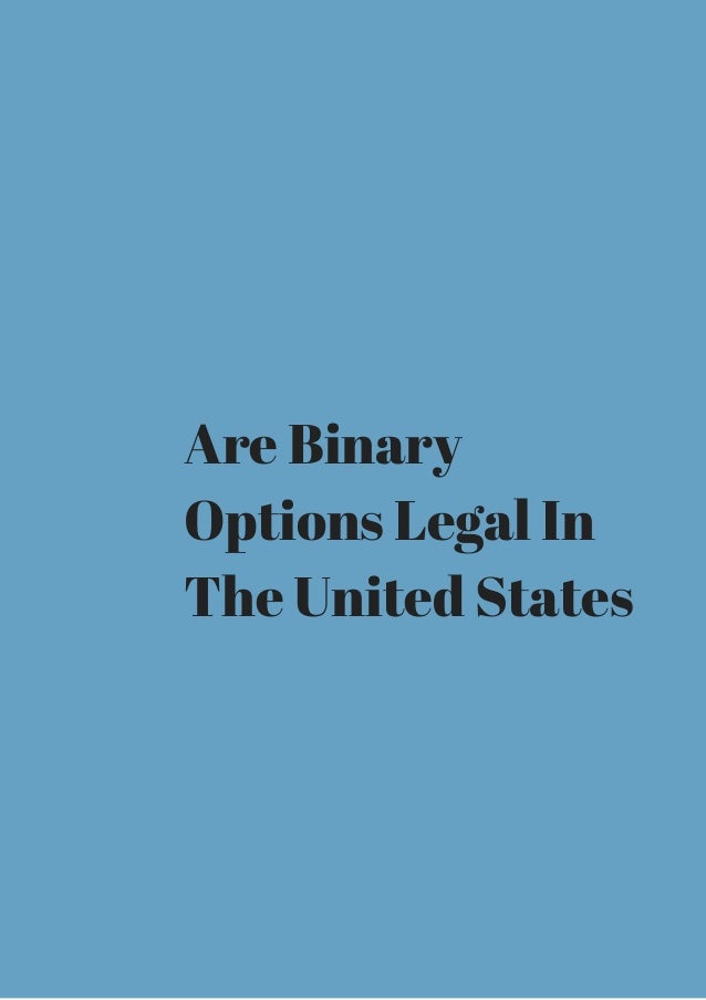 Binary options united states