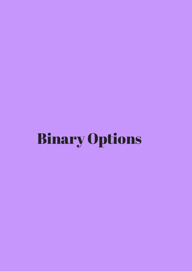 is binary options like gambling