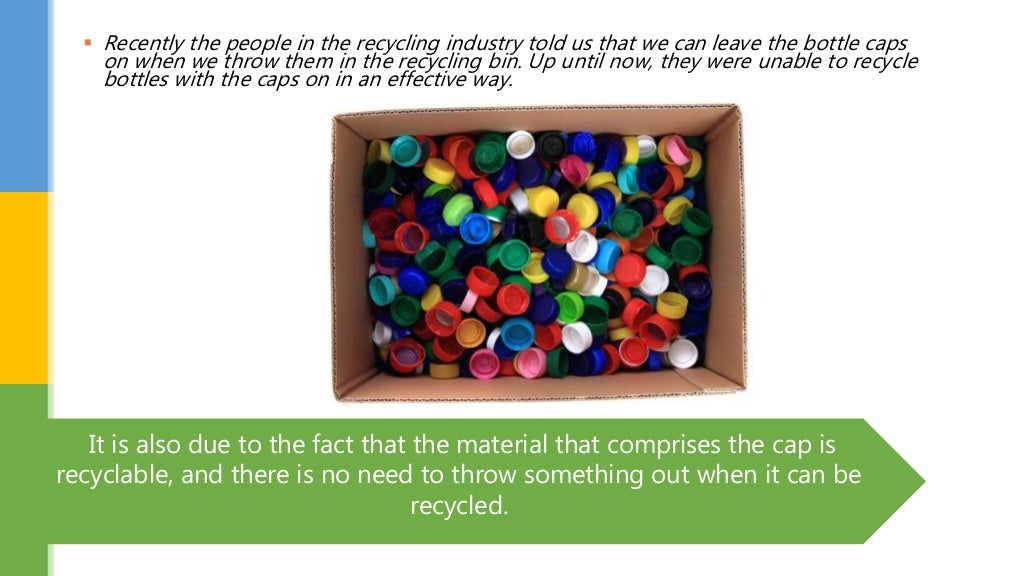 Are bottle caps recyclable