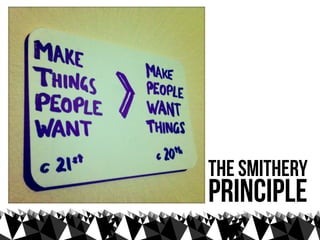 the smithery
principle
 